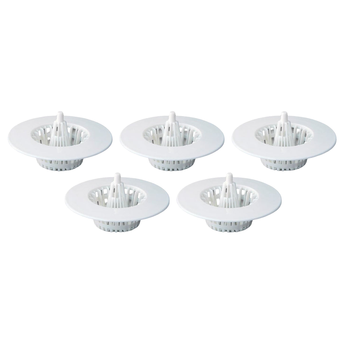 5 Pcs Multipurpose Sink Drain Hair Catcher  Strainer Filter (3045 Mm)
